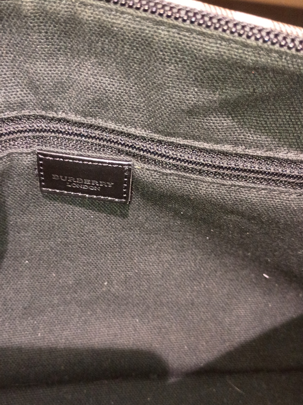 Burberry Nova Check Barrel Bag with Black Straps - Picture 13 of 15